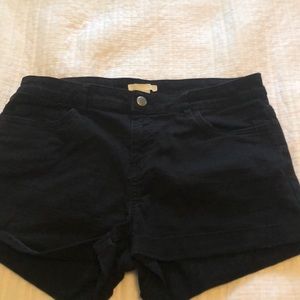Black High wasted short shorts
